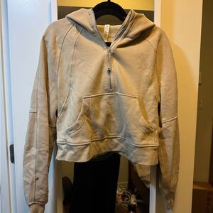 Lululemon cropped scuba hoodie